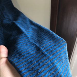 Lululemon Blue & Gray Pinstripe Leggings